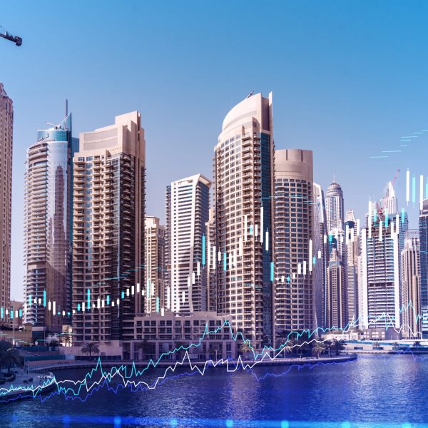 Skyscrapers,Of,Dubai,Business,Downtown.,International,Hub,Of,Trading,And Skyscrapers,Of,Dubai,Business,Downtown.,International,Hub,Of,Trading,And